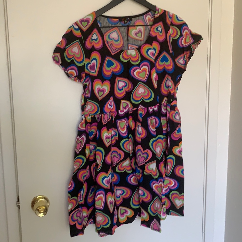 Heart babydoll dress
